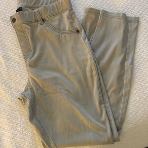 HUE Men's Light Gray Chinos